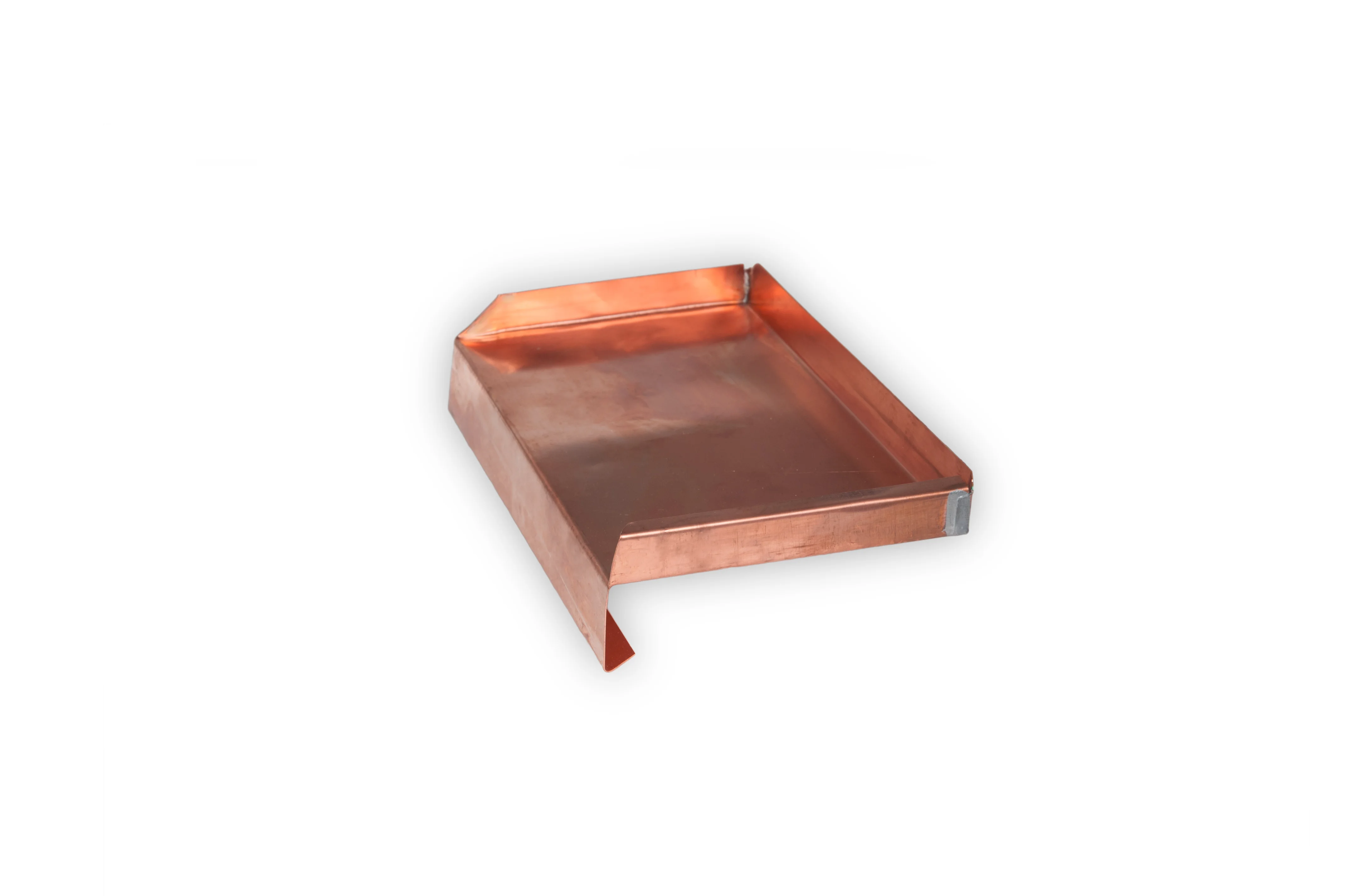 Kupfer Fensterbank gerade Tropfkante